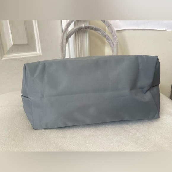 Longchamp Gray and Brown Tote Bag NWOT - Picture 4 of 7